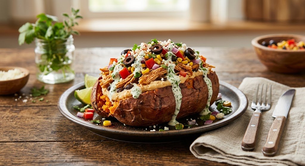 Loaded Sweet Potato