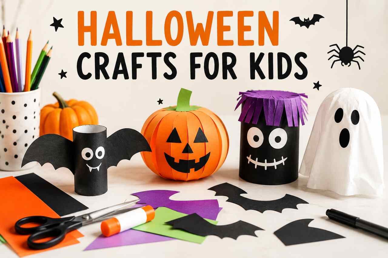 Halloween Crafts for Kids: 15 Easy Ideas