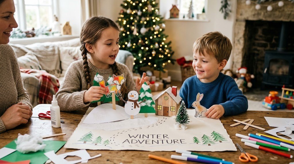 Winter storybook craft