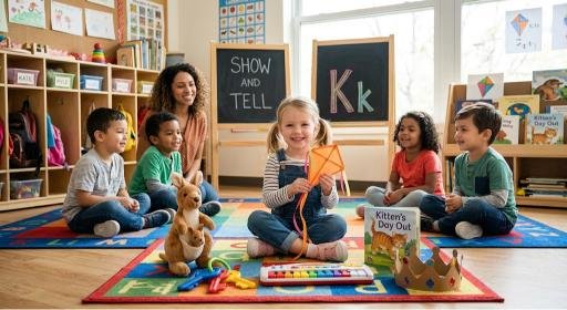 Favorite Letter K show and tell ideas