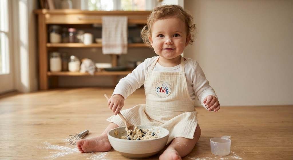 Baby chef Halloween costume