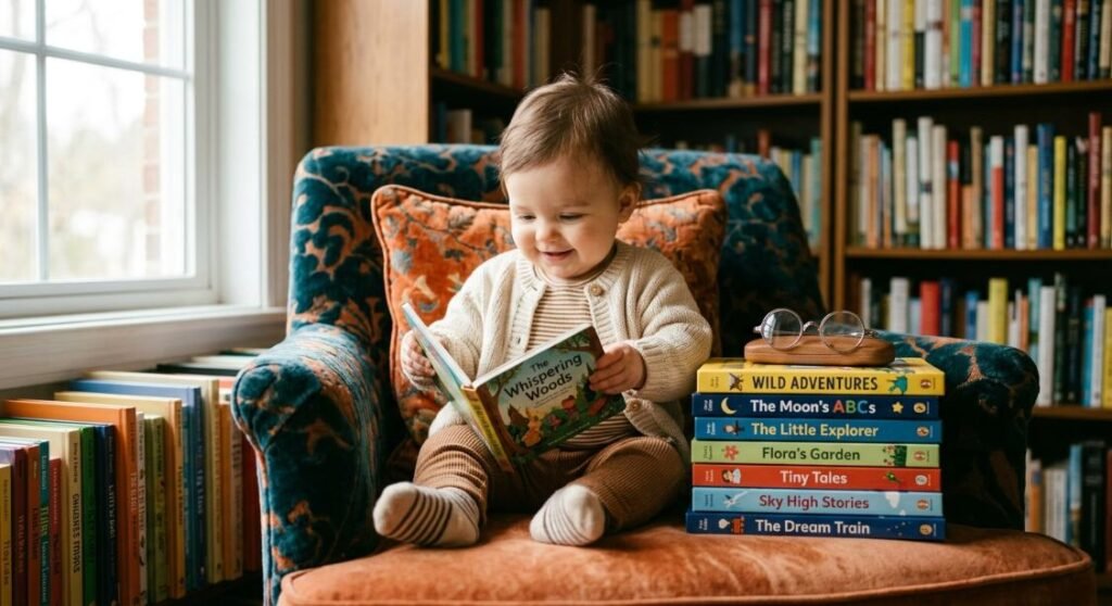 Little bookworm Halloween costume for baby