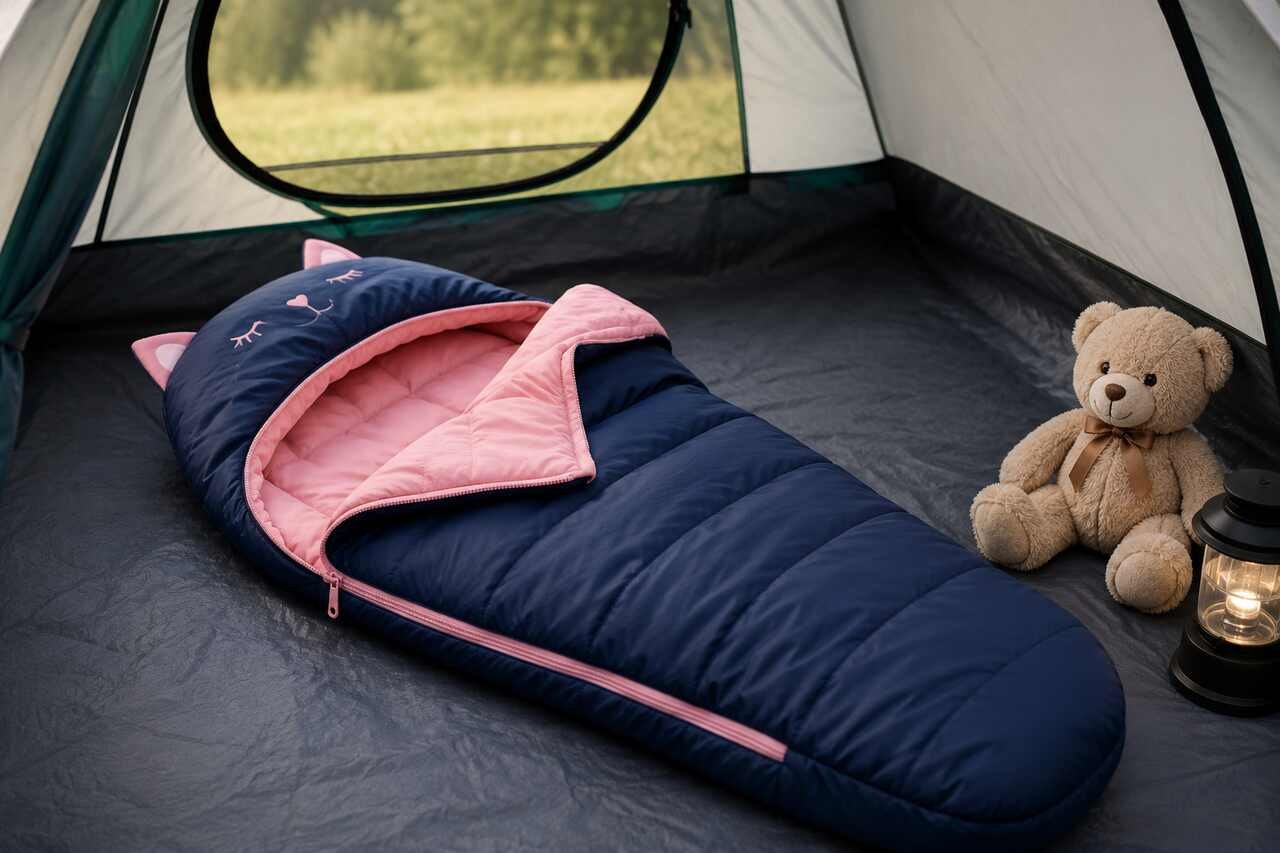 kids sleeping bag for camping