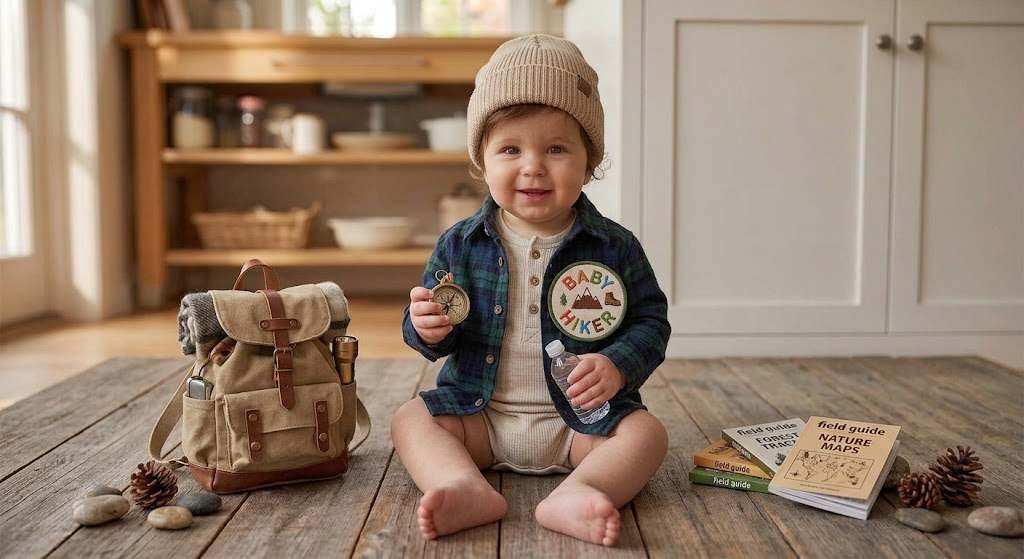 Baby hiker Halloween costume