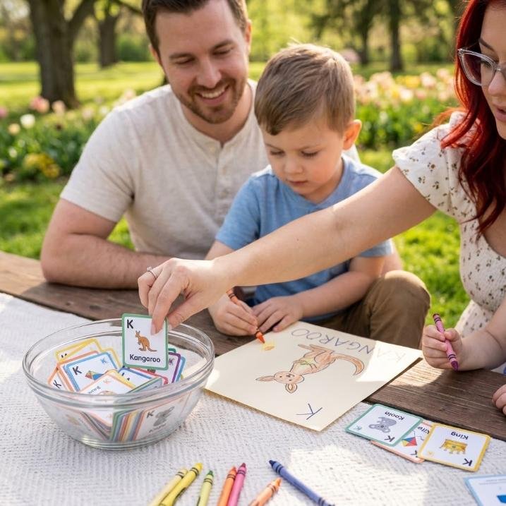 K word game for kids