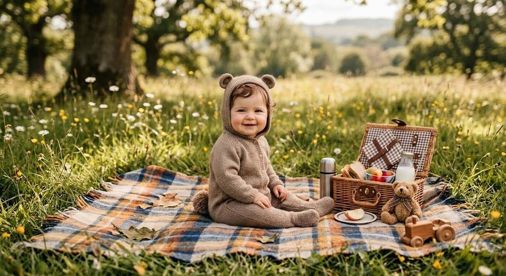 Tiny picnic bear Halloween costume